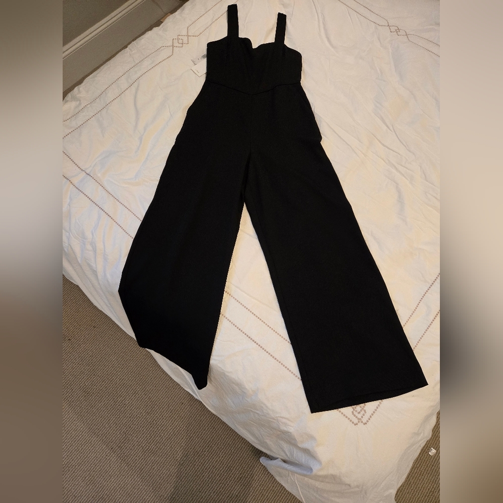 Aritzia NWT Wilfred Black Picard Jumpsuit | Article #72584 | Size 6
